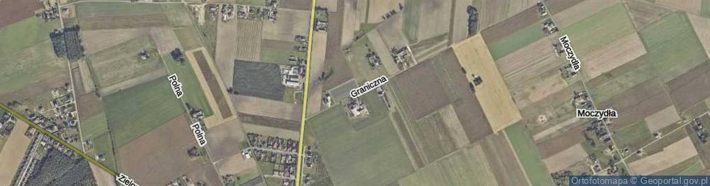 Zdjęcie satelitarne Graniczna ul.